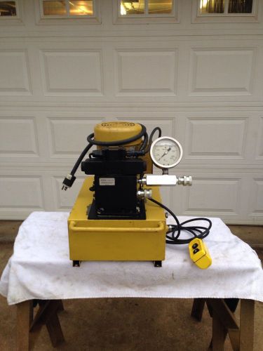 ENERPAC PER3405B  115V  1 1/2 HP 10,000 PSI HYDRAULIC PUMP Porta Power