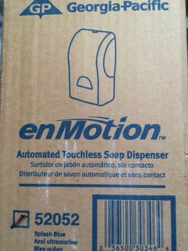 Georgia pacific enmotion automated touchless soap dispenser splash blue for sale