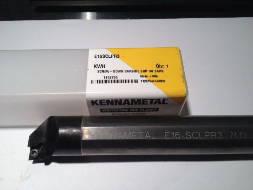 KENNAMETAL E16SCLPR3 1&#034; Shank Screw-On Boring Bar - FREE SHIPPING