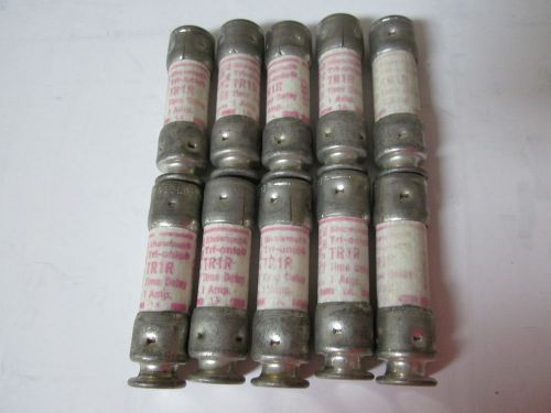 LOT OF 10 SHAWMUT TRI-ONICS TR1R FUSE NEW NO BOX