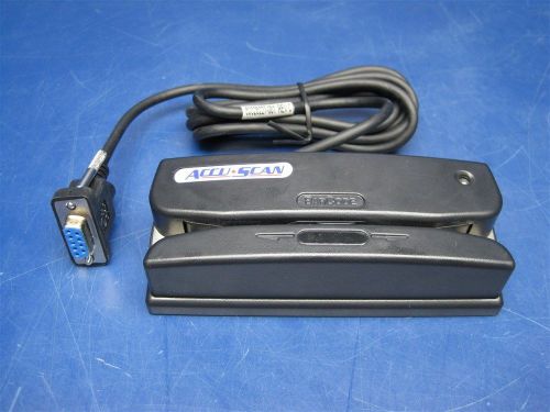 IDTech OMNI Bar Code &amp; Magnetic Stripe Reader AS3227-600 Accu-Scan