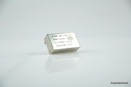 ERC 293-1250-010 ERXT 29000 10.350MHz-500MHz CW FILTER