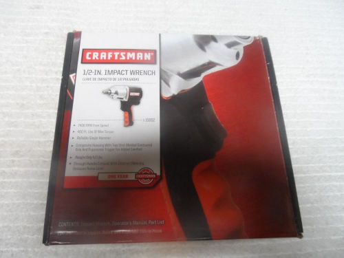 Craftsman 1/2&#034; Impact Wrench Pneumatic/Air Gun - Part # 16882