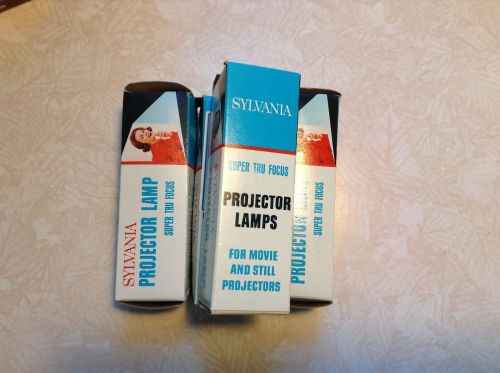 Sylvania BCK 120V 500W AV Photo Projection Lamp Bulb-Set of 4 all new