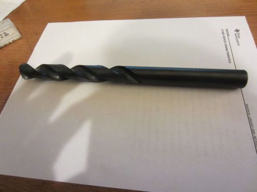 Chicago-Latrobe 23/32&#034; HHS Drill Bit 118 degree 9-3/4&#034; OAL, 2 Flute