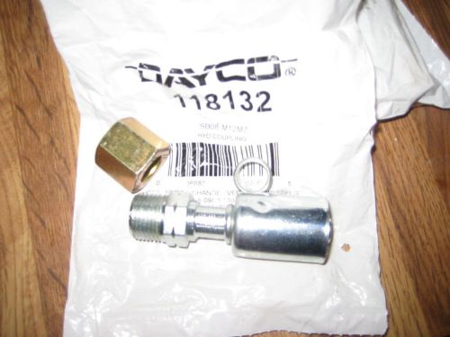 lot of 2 dayco hydralic fitting # 118132