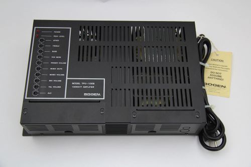 BOGEN TPU-60B 60-WATT TELEPHONE PAGING AMPLIFIER TPU60B TPU60 AVAYA LUCENT