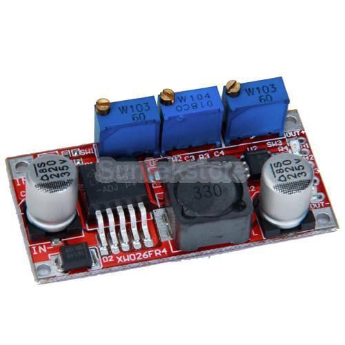 Lm2596s dc-dc step-down adjustable power supply module 5-35v to 1.25 v-30v 3a for sale