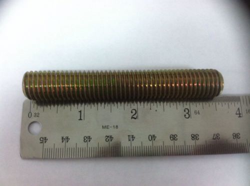 98750A105 Steel Threaded 1/2&#034;-13 Thread, 3-1/2&#034; Long, Fully Threaded