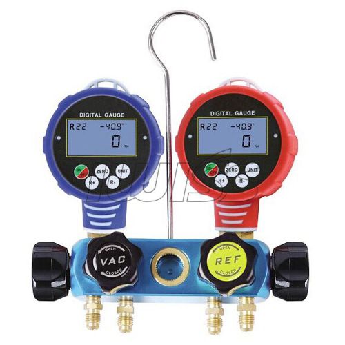 Wk-6884 4 valve digital testing manifolds gauge for sale