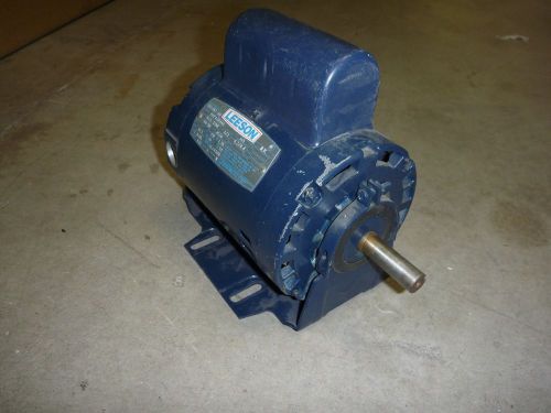 Leeson catalog no. 100703.00 1/3 hp 115vac instant reversing motor - used for sale
