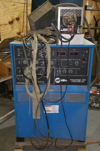 MILLER SYNCROWAVE  350 tig welder