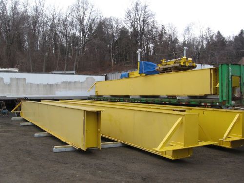 10 Ton Bridge crane, 85 Ft. Span, (2) Sections, With End Trucks