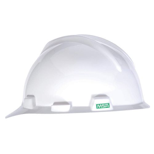 Hard hat, front brim, white 466354 for sale