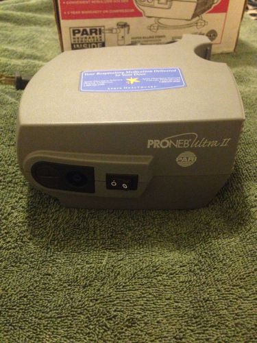 PRONEB ULTRA II PARI Nebulizer Compressor Model 86B0000 Good Condition