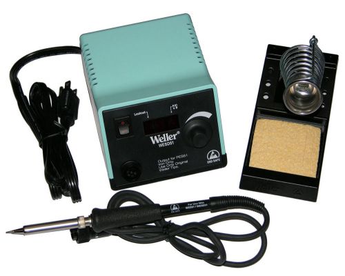 Weller wesd51 digital soldering station w/iron 50 watt 350-850 degree adjustment for sale