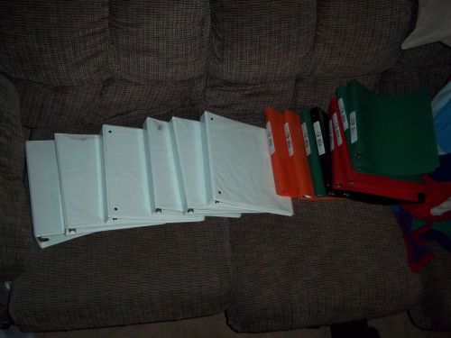 Lot of 14 Three Ring Binders *LQQK*