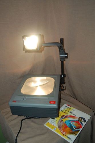 3M Overhead Projector 9100 w/Bulb and Folding Arm for School, Art, Tattoo