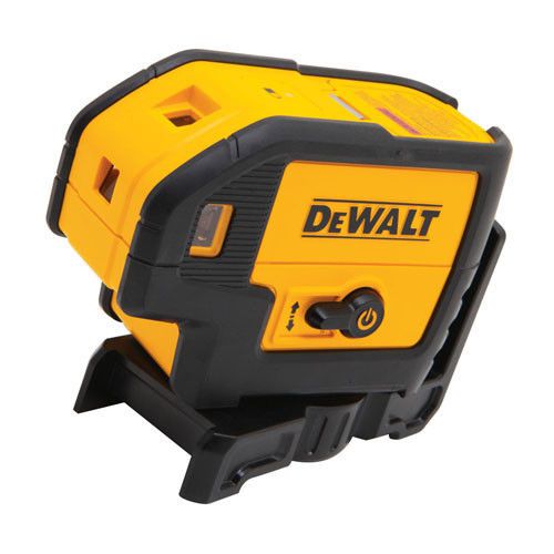 DEWALT Self-Leveling 5-Beam Laser Level Kit DW085K NEW