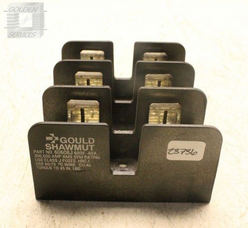 Gould Shawmut 60608J Fuse Holder 600V 3P