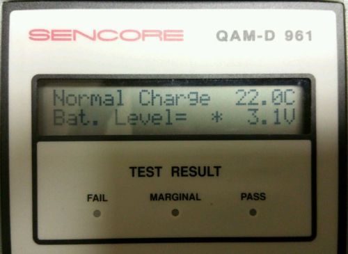 Sencore QAM-D 961 Cable Tv System Analyzer Meter