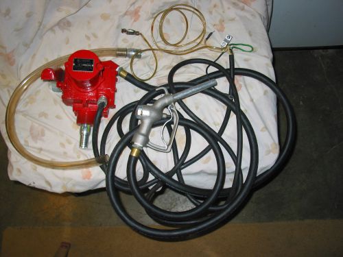 12 volt fuel transfer pump  GASBOY  model 60, 61, fill it rite, gas &amp; diesel