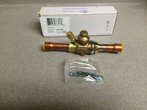 Sporlan EBVT-1050 5/8&#034; Ball Valve Refrigeration HVAC NEW plumbing Solder brass