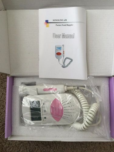 New Sonoline Fetal Doppler  baby heart beat monitor