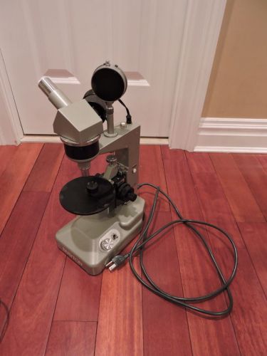 VINTAGE BURTON OPTOMETRIST OPTHALMIC PEACOCK RADIUS GAGUE  INSTRUMENT MACHINE