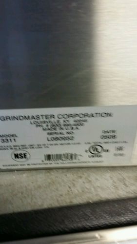 Grindmaster 3311 daiquiri machine