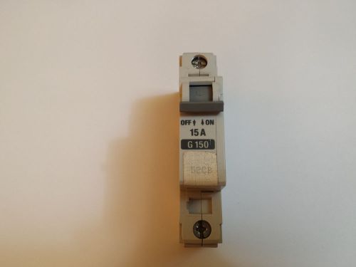 Allen-Bradley 1492-CB1 15A Single-Pole DIN Rail Mount Circuit Breaker-
							
							show original title