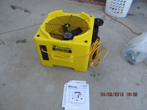 NEW TORNADO WINDSHEAR DOWNDRAFT CARPET BLOWER AIR MOVER FLOOR DRYER FAN