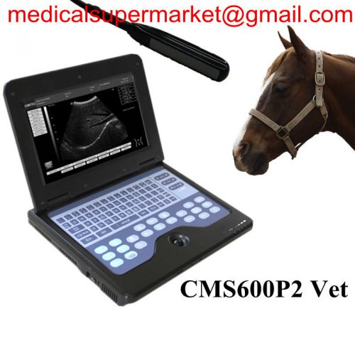 Hot New CMS600P2Vet Laptop B ultrosound scanner, 7.5mhz rectal Liner probe