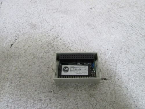 ALLEN BRADLEY MEMORY MODULE  1745-M1 SER. B *USED*