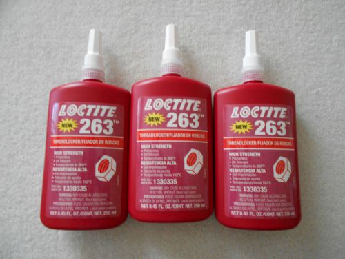 LOCTITE 1330335 PRIMERLESS THREADLOCKER 263, 250mL.