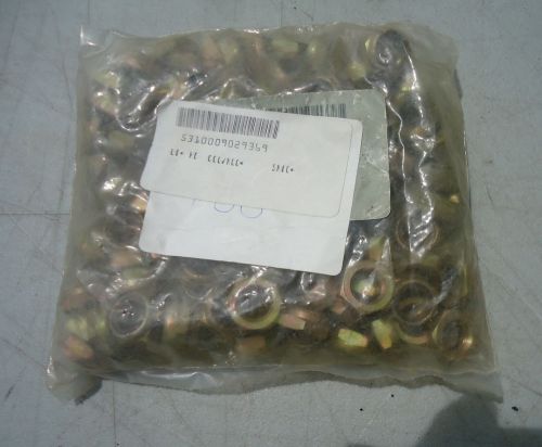 100 Count  Self Locking HEX NUTS  3/4&#034; OD, 1/2&#034; ID,