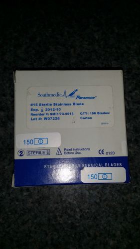 Genuine Personna Plus® Size No. 15 Safety Scalpel Blade Cartridge 100pk