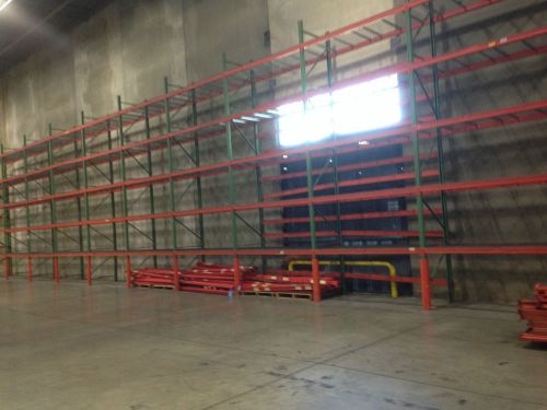 42&#034;X96&#034;X20&#039; HIGH TEAR DROP STYLE PALLET RACKING