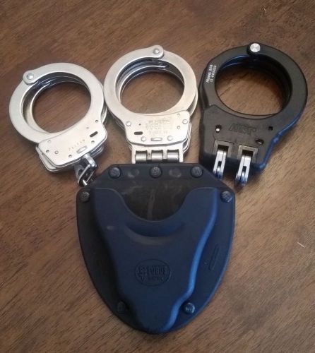 Fobus Universal Handcuff Holster / Pouch belt mount / hinged or chain / CUFFBH