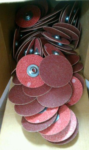 Merit Abrasives 91 Count Power Lock 2&#034; 60 grit Quick Change Discs