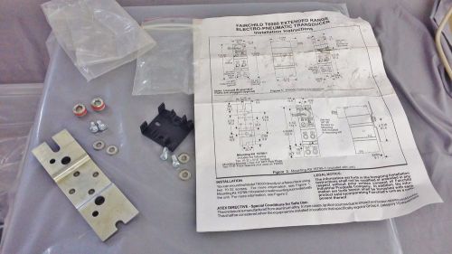 Fairchild Pneumatic Transducer Mounting Bracket and Holder Set With Hardware