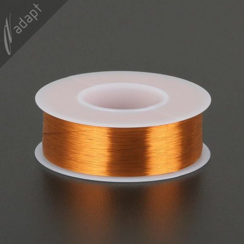 Magnet Wire, Enameled Copper, Natural, 42 AWG (gauge), 130C, ~1/4 lb, 12250 ft H