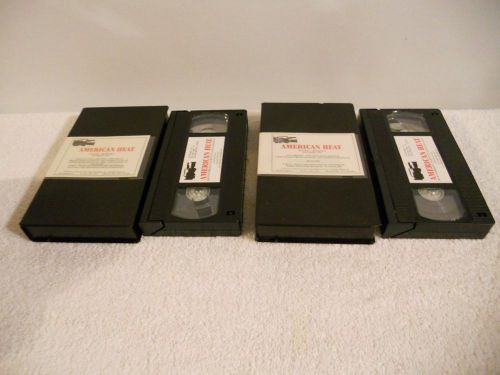 AMERICAN HEAT Fireman TRAINING Tape Lot #15 ~ Steam Plant Fire/Truss/Wild Land+