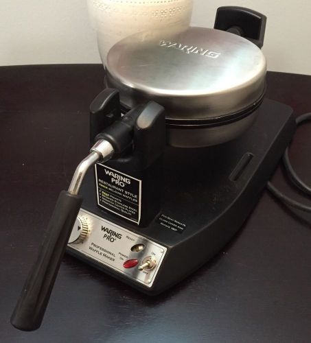 Waring Pro Stainless-Steel Belgian Waffle Maker Electric Waffle Iron