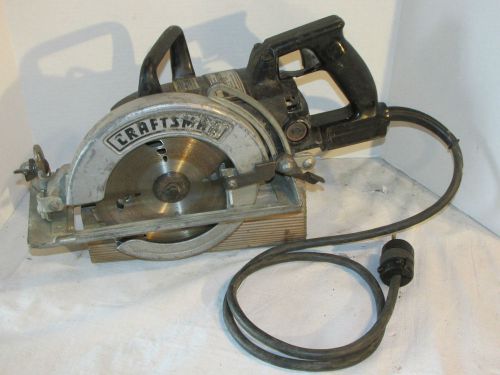 Craftsman Worm Drive Industrial Circular Saw 7/14&#034; Model 135.276100 LQQK!