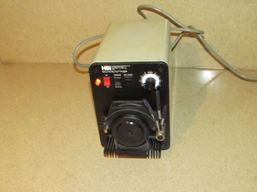 HBI HAAKE BUCHLER INSTRUMENTS INC MULTISTALTIC PUMP