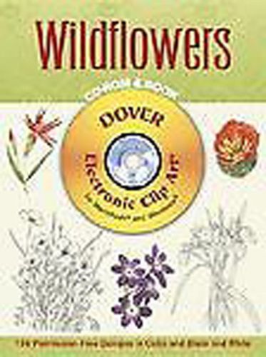 Dover CD and CD ROM - Wildflowers   196 Images