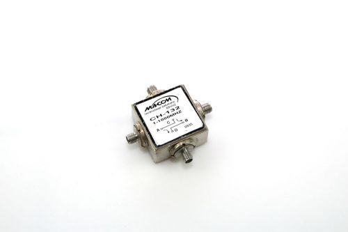 MACOM CH-132 20db BI-DIRECTIONAL COUPLER 1MHz - 1000MHz SMA USED