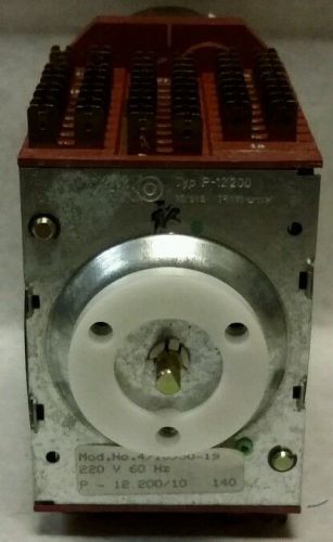 Wascomat  4718950-19, 220v 60Hz Washer Timer