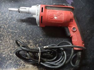 #G3c Milwaukee 6742-20 Screw Driver Adjustable Drywall Sheet Drill Heavy Duty